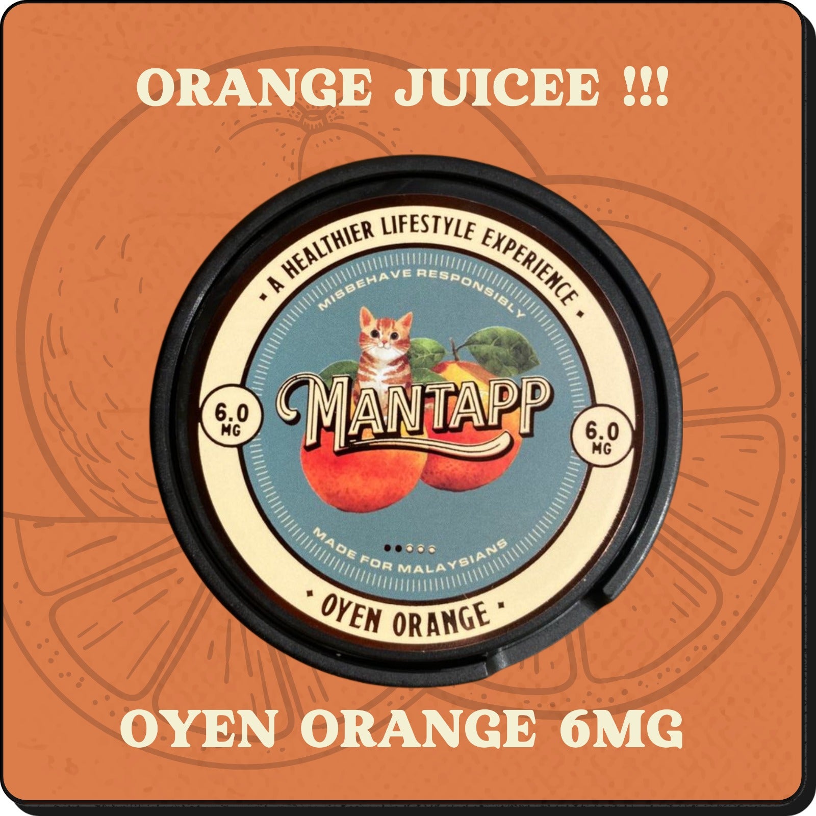 6mg Oyen Orange