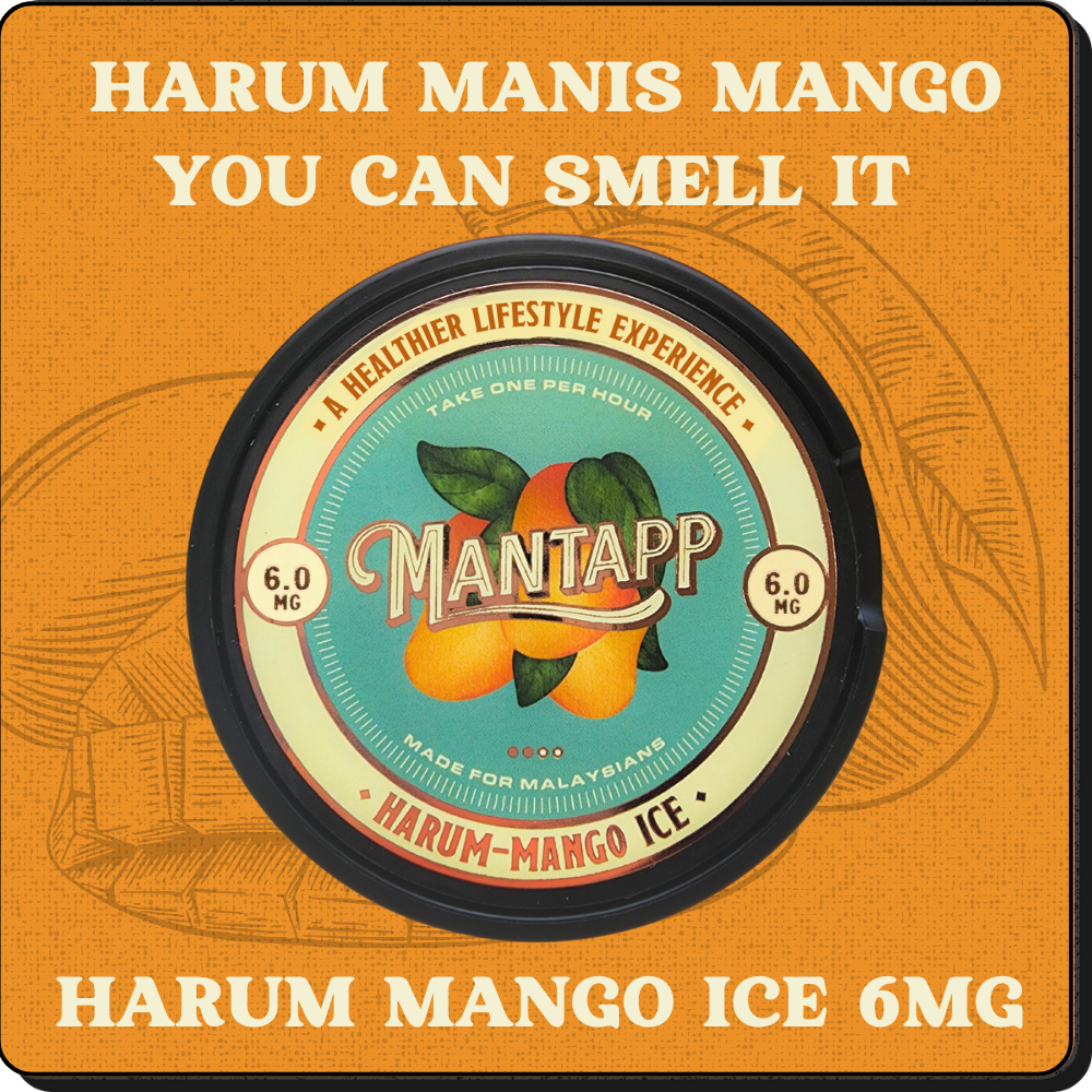 6mg Mantapp Harum-Mango Ice