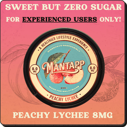 8mg Mantapp Peachy Lychee