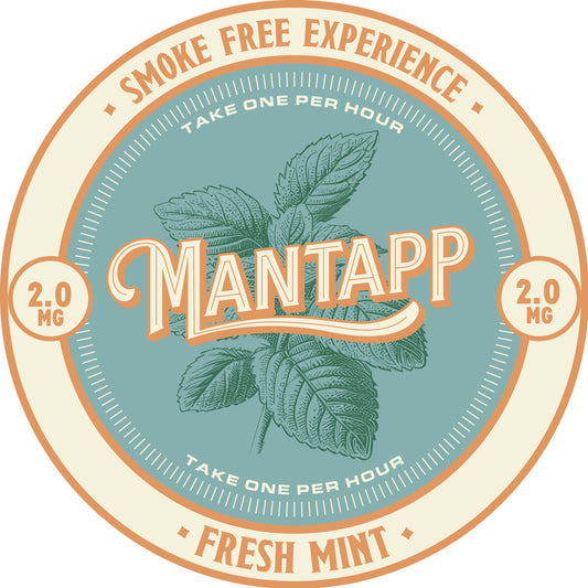 3. Mantapp Nicotine Pouch - Fresh Mint 2mg     (10 Pack)