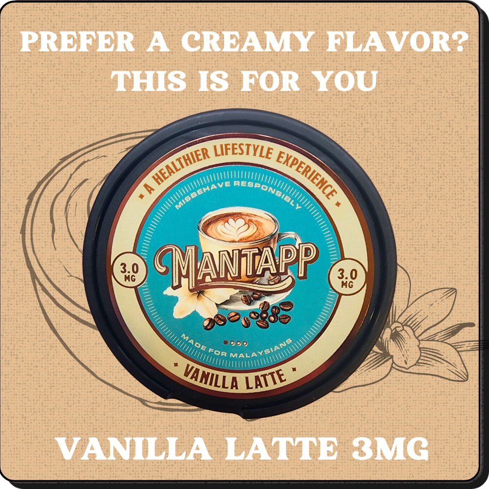 3mg Vanilla Latte