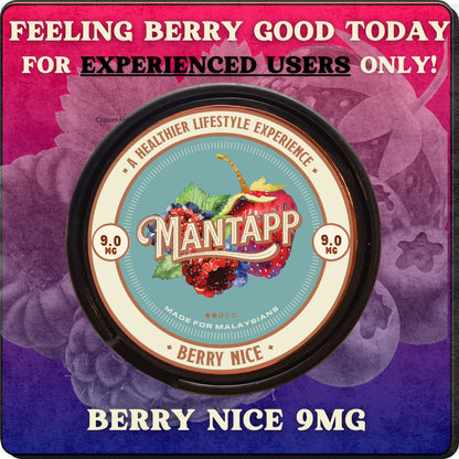 9mg Mantapp Berry Nice