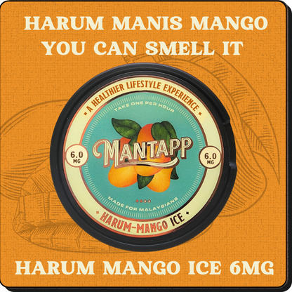 6mg Mantapp Harum-Mango Ice